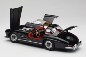 Mercedes 300 SL W198 Schwarz Minichamps 1:18 180039004 Metall — Bild 5 von 8
