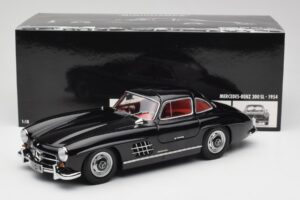 Mercedes 300 SL W198 Schwarz Minichamps 1:18 180039004 Metall — Bild 8 von 8