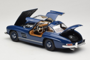 Mercedes 300 SL W198 Blau Norev 1:18 183852 Metall — Bild 5 von 8