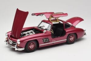 Mercedes 300 SL W198 Feuerrot Minichamps 1:18 180039008 Metall — Bild 2 von 8