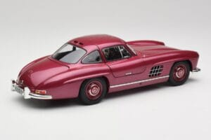 Mercedes 300 SL W198 Feuerrot Minichamps 1:18 180039008 Metall — Bild 3 von 8