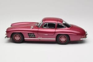 Mercedes 300 SL W198 Feuerrot Minichamps 1:18 180039008 Metall — Bild 4 von 8
