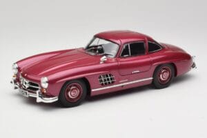Mercedes 300 SL W198 Feuerrot Minichamps 1:18 180039008 Metall