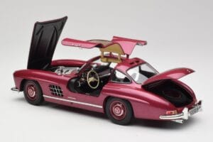 Mercedes 300 SL W198 Feuerrot Minichamps 1:18 180039008 Metall — Bild 5 von 8