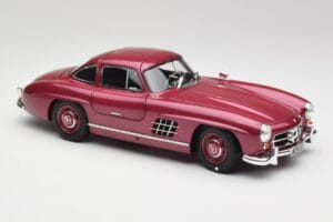 Mercedes 300 SL W198 Feuerrot Minichamps 1:18 180039008 Metall — Bild 6 von 8