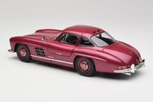 Mercedes 300 SL W198 Feuerrot Minichamps 1:18 180039008 Metall — Bild 7 von 8