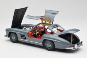 Mercedes 300 SL W198 Graphite Grau Minichamps 1:18 180039005 Metall — Bild 5 von 8