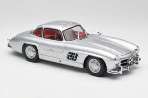 Mercedes 300 SL W198 Gullwing Silber Minichamps 1:18 180039000 Metall — Bild 6 von 8