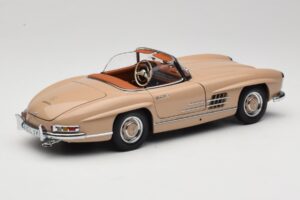 Mercedes 300 SL W198 Roadster Hellbraun Minichamps 1:18 180039032 Metall — Bild 3 von 8