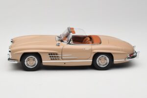 Mercedes 300 SL W198 Roadster Hellbraun Minichamps 1:18 180039032 Metall — Bild 4 von 8