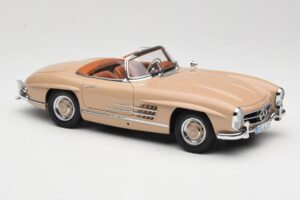 Mercedes 300 SL W198 Roadster Hellbraun Minichamps 1:18 180039032 Metall — Bild 6 von 8