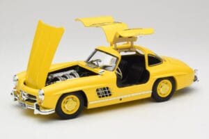 Mercedes 300 SL W198 Hellgelb Minichamps 1:18 180039009 Metall — Bild 2 von 8