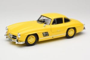 Mercedes 300 SL W198 Hellgelb Minichamps 1:18 180039009 Metall