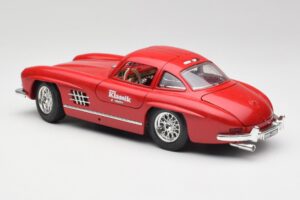 Mercedes 300 SL W198 Red Metallic Bburago 1:18 3013-M1 Metall — Bild 7 von 8