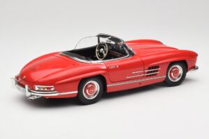 Mercedes 300 SL W198 Roadster Rot Mit Hardtop Minichamps 1:18 180039041 Metall — Bild 3 von 8