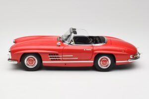 Mercedes 300 SL W198 Roadster Rot Mit Hardtop Minichamps 1:18 180039041 Metall — Bild 4 von 8
