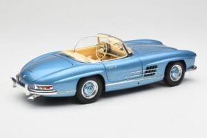 Mercedes 300 SL W198 Roadster Hardtop Light Blue Metallic Minichamps 1:18 180039042 Metall — Bild 4 von 9