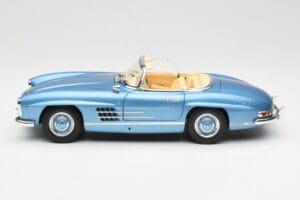 Mercedes 300 SL W198 Roadster Hardtop Light Blue Metallic Minichamps 1:18 180039042 Metall — Bild 5 von 9