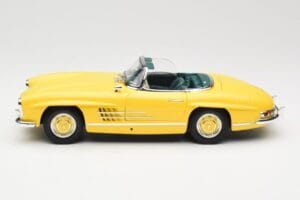 Mercedes 300 SL W198 Roadster Hardtop Signal Yellow Minichamps 1:18 180039044 Metall — Bild 5 von 9