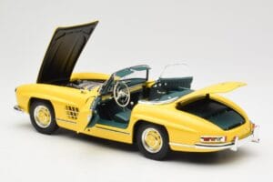 Mercedes 300 SL W198 Roadster Hardtop Signal Yellow Minichamps 1:18 180039044 Metall — Bild 6 von 9