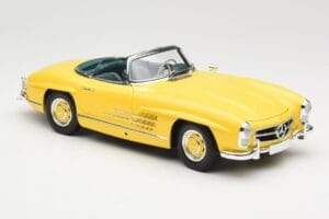 Mercedes 300 SL W198 Roadster Hardtop Signal Yellow Minichamps 1:18 180039044 Metall — Bild 7 von 9