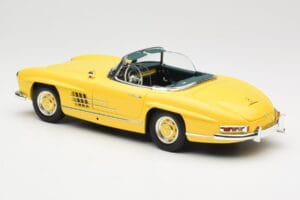 Mercedes 300 SL W198 Roadster Hardtop Signal Yellow Minichamps 1:18 180039044 Metall — Bild 8 von 9