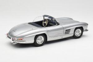 Mercedes 300 SL W198 Roadster Silver Metallic Minichamps 1:18 180039030 Metall — Bild 3 von 8