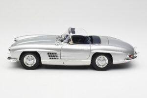 Mercedes 300 SL W198 Roadster Silver Metallic Minichamps 1:18 180039030 Metall — Bild 4 von 8