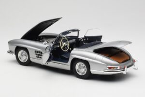 Mercedes 300 SL W198 Roadster Silver Metallic Minichamps 1:18 180039030 Metall — Bild 5 von 8