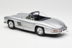 Mercedes 300 SL W198 Roadster Silver Metallic Minichamps 1:18 180039030 Metall — Bild 7 von 8