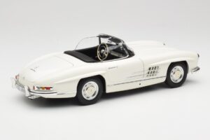 Mercedes 300 SL W198 Roadster Weiß Mit Softtop Minichamps 1:18 180039034 Metall — Bild 4 von 9