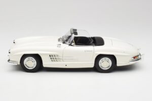 Mercedes 300 SL W198 Roadster Weiß Mit Softtop Minichamps 1:18 180039034 Metall — Bild 5 von 9