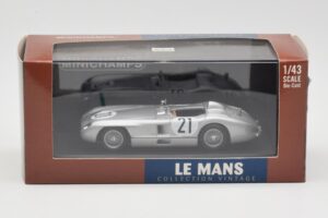 Mercedes 300 SLR #21 K. Kling / A. Simon 24 Hours of Le Mans 1955 Minichamps 1:43 432553021 Metall — Bild 4 von 4