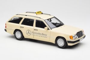 Mercedes 300D S124 T-Modell Hellelfenbein Taxi Händler Edition Norev 1:18 B66040702 Metall — Bild 6 von 8