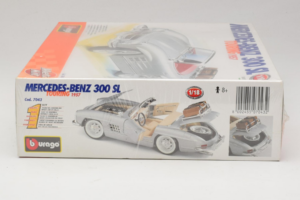 Mercedes 300SL Roadster Silber Bburago 1:18 7043 Metall — Bild 4 von 4