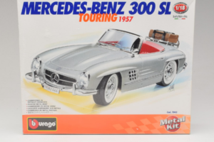 Mercedes 300SL Roadster Silber Bburago 1:18 7043 Metall