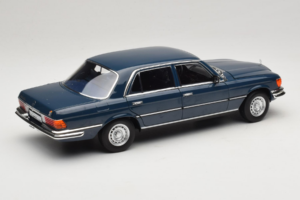 Mercedes 350 SEL W116 Hansa Blue Norev 1:18 183976 Metall — Bild 3 von 8