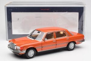 Mercedes 450 SEL 6.9 W116 Orange Metallic Norev 1:18 183459 Metall — Bild 8 von 8