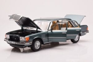 Mercedes 450 SEL 6.9 W116 Petrol Metallic Norev 1:18 183974 Metall — Bild 2 von 8