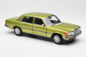 Mercedes 450 SEL W116 Citrus Grün Händler Edition Norev 1:18 B66040683 Metall — Bild 6 von 8