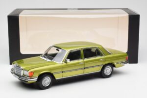 Mercedes 450 SEL W116 Citrus Grün Händler Edition Norev 1:18 B66040683 Metall — Bild 8 von 8