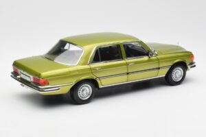 Mercedes 450 SEL W116 Citrus Grün Händler Edition Norev 1:18 B66040683 Metall — Bild 3 von 8
