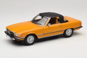 Mercedes 450 SL R107 Cayenne Orange Norev 1:18 183350 Metall — Bild 3 von 10