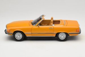 Mercedes 450 SL R107 Cayenne Orange Norev 1:18 183350 Metall — Bild 6 von 10