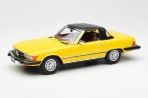 Mercedes 450SL R107 Gelb US Version Norev 1:18 183727 Metall — Bild 3 von 9