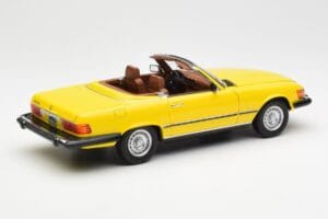 Mercedes 450SL R107 Gelb US Version Norev 1:18 183727 Metall — Bild 4 von 9