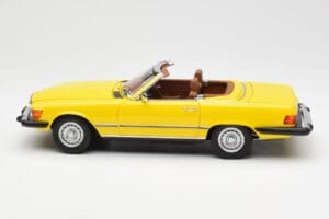 Mercedes 450SL R107 Gelb US Version Norev 1:18 183727 Metall — Bild 5 von 9