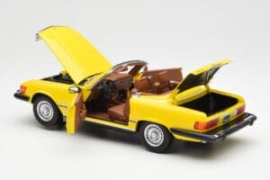 Mercedes 450SL R107 Gelb US Version Norev 1:18 183727 Metall — Bild 6 von 9