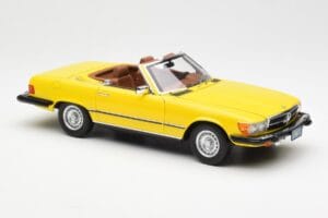 Mercedes 450SL R107 Gelb US Version Norev 1:18 183727 Metall — Bild 7 von 9
