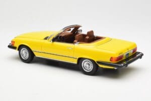 Mercedes 450SL R107 Gelb US Version Norev 1:18 183727 Metall — Bild 8 von 9